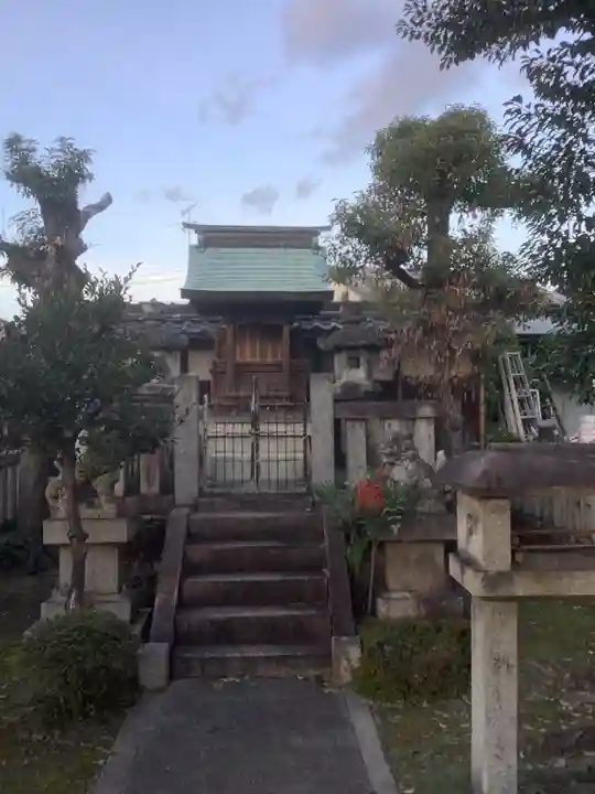 安良町秋葉神社の本殿・本堂