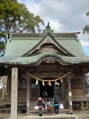 溝口竃門神社の本殿・本堂