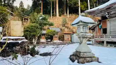 葛川息障明王院の末社・摂社