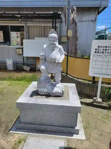 菅原神社の像