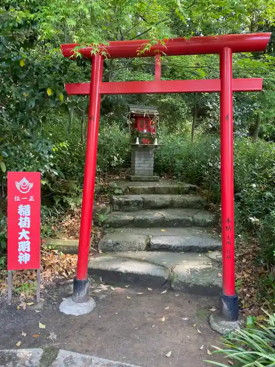 野芥櫛田神社の鳥居