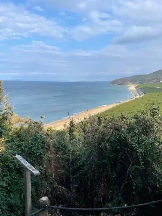 織幡神社の景色