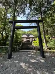 義經神社の鳥居