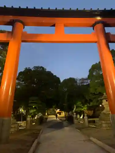 平塚八幡宮の鳥居