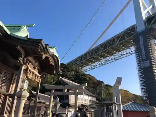 和布刈神社の鳥居