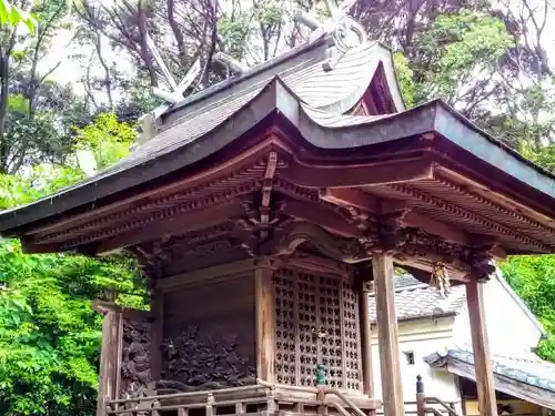 箭比神社の本殿