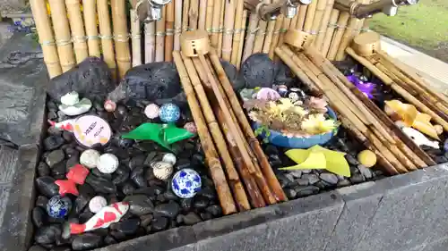 上川神社の手水