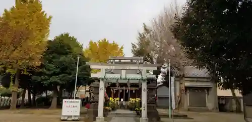 天祖神社の鳥居