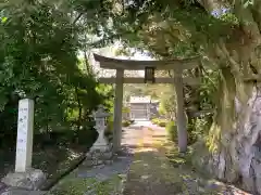 阿志都彌神社・行過天満宮の鳥居