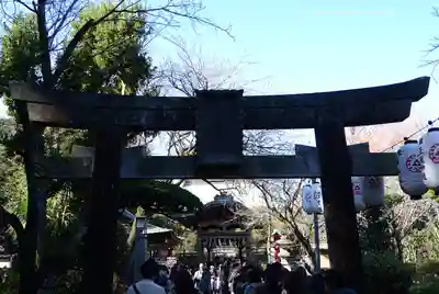 江島神社の鳥居