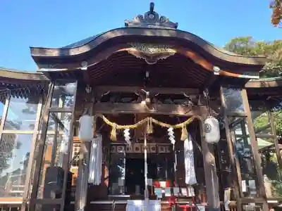 須天熊野神社の本殿
