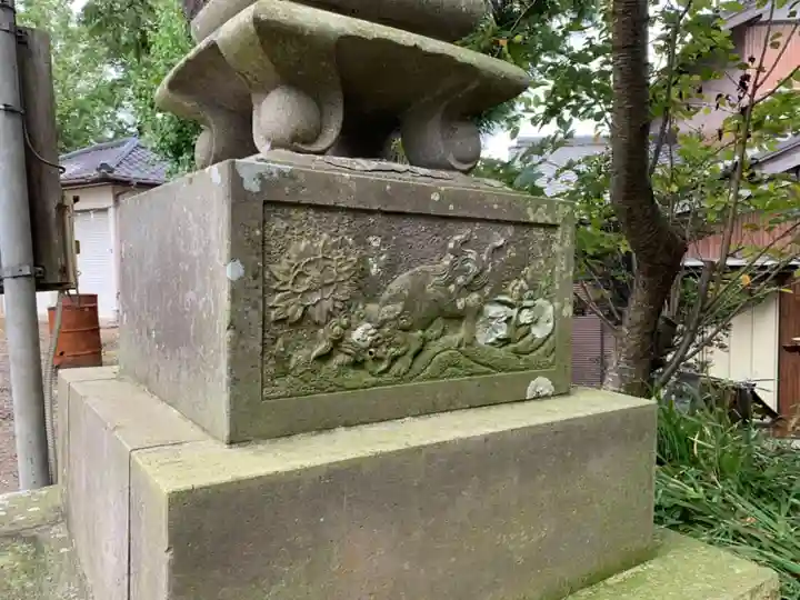 諏訪神社の狛犬
