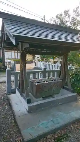 青柳神社の手水