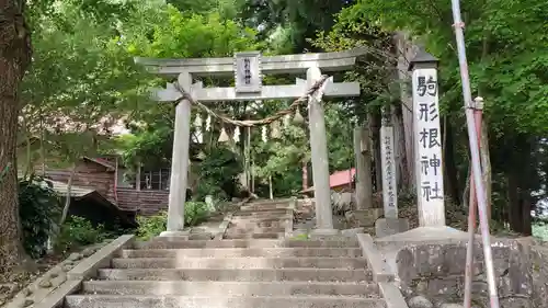 駒形根神社の鳥居