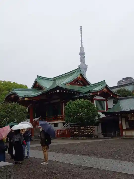 亀戸天神社の本殿・本堂