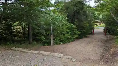 瑠辺蘂神社の庭園