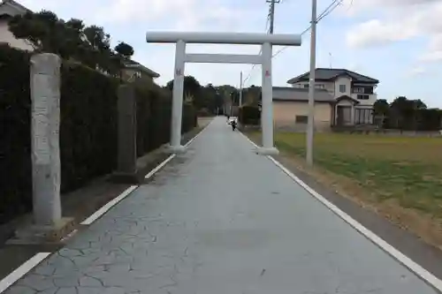 五所神社の鳥居