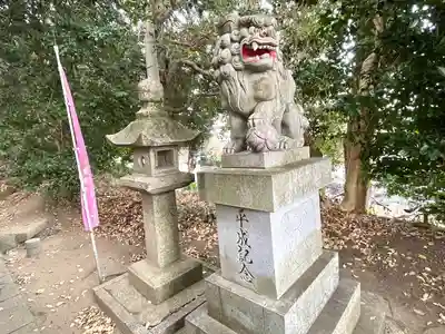 賀茂大神社の狛犬