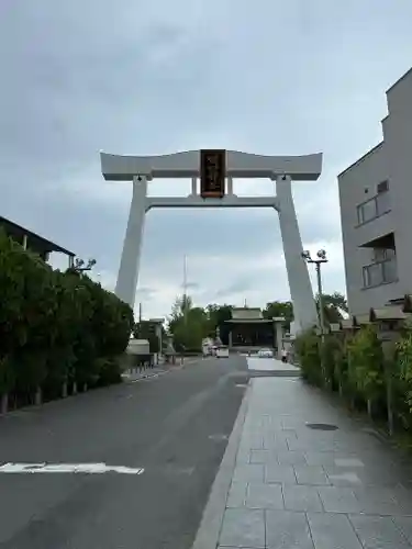 石切劔箭神社の鳥居