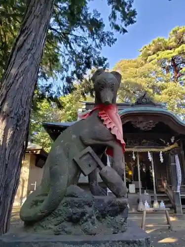 久我山稲荷神社の狛犬