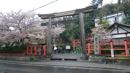 建勲神社の鳥居