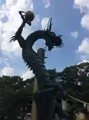 田村神社の狛犬