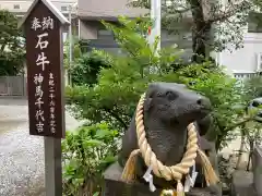 平河天満宮の狛犬