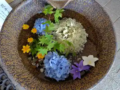 美瑛神社の手水舎