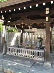 比治山神社の手水