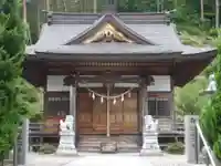 織笠八幡宮の本殿・本堂