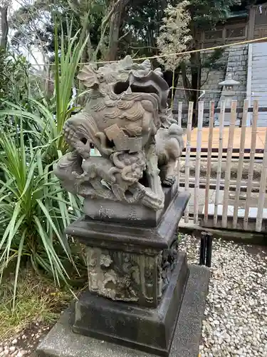 児玉神社の狛犬