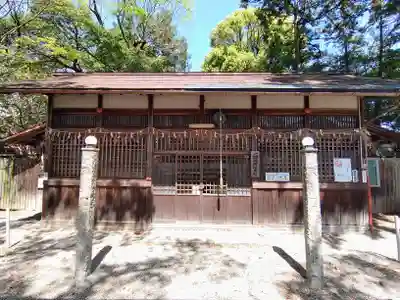 一御田神社の本殿・本堂