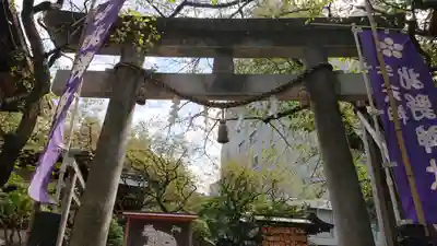 牛天神北野神社の鳥居