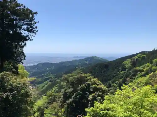 大山阿夫利神社の景色