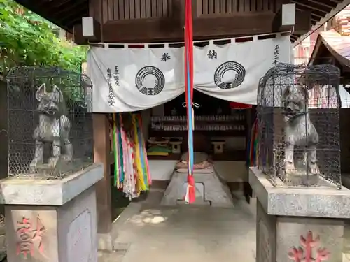 王子稲荷神社の狛犬