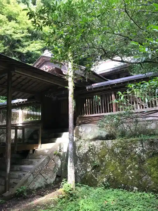 井戸神社の本殿・本堂