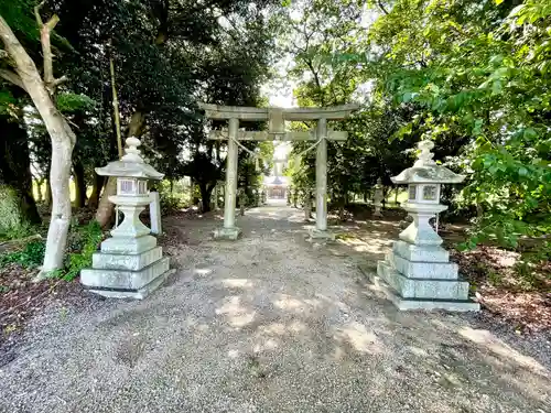 楠村神社の鳥居