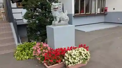 釧路八幡宮の狛犬