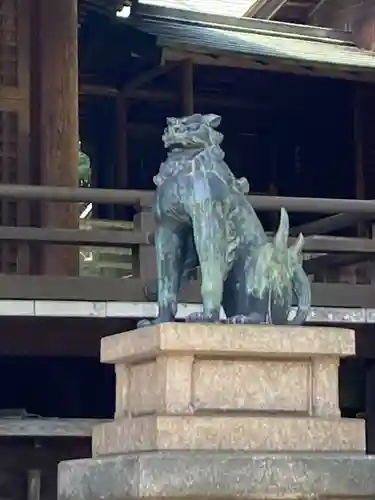 五條天神社の狛犬