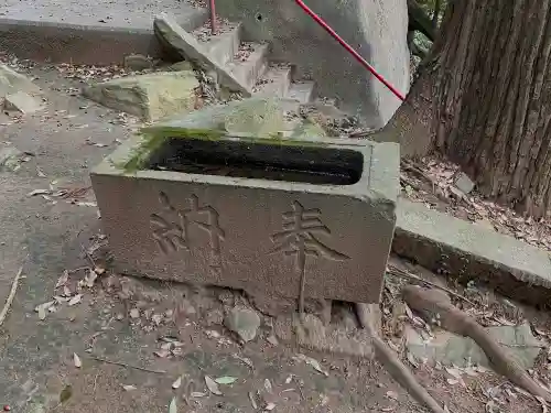 佐志能神社の手水舎