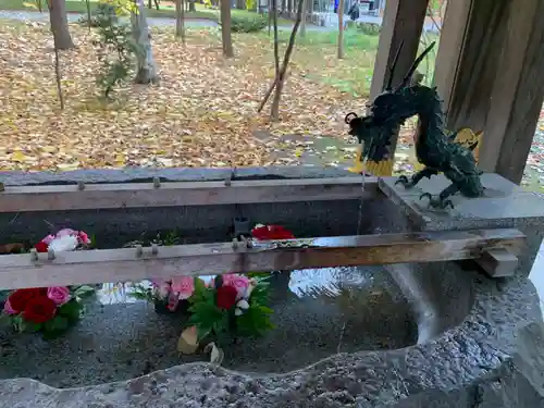 彌彦神社　(伊夜日子神社)の手水