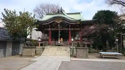千住本氷川神社の本殿・本堂