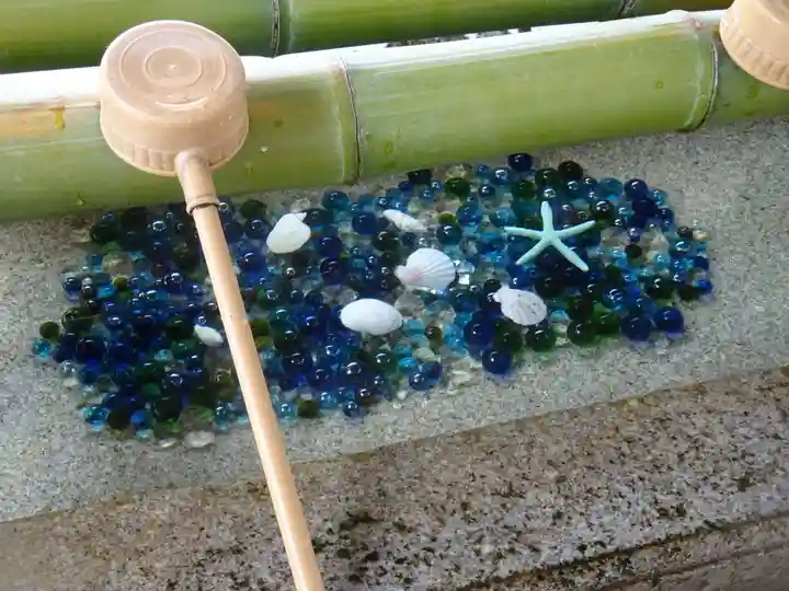 森戸大明神(森戸神社)の手水舎