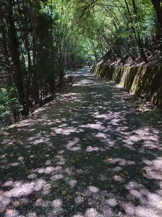 母の白滝神社(山梨県)