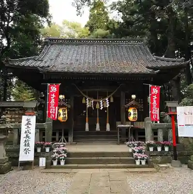 間々田八幡宮の本殿・本堂