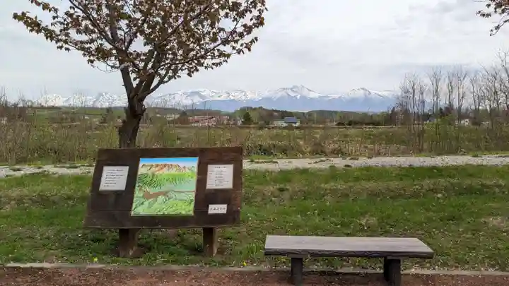 草分神社の景色