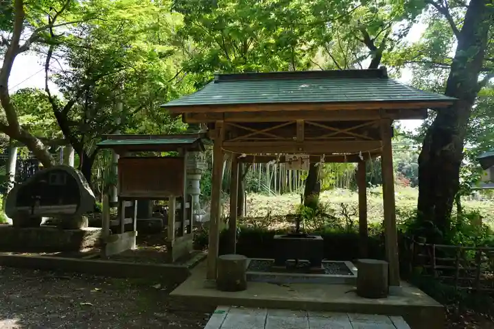 鷲神社の手水舎