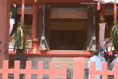 鶴岡八幡宮のお祭り