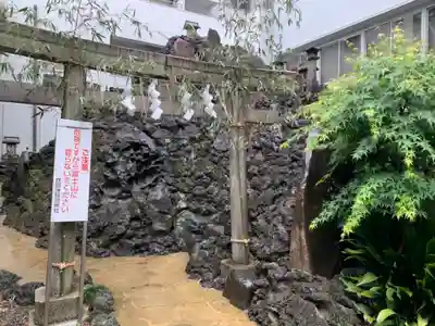 鐵砲洲稲荷神社の鳥居
