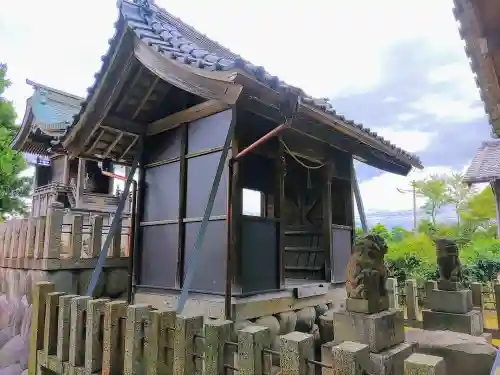 八幡社（馬場）の本殿